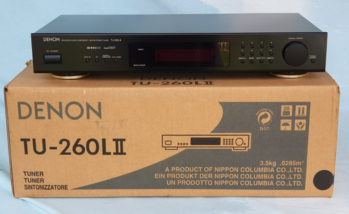 Near mint denon 260l ll - tu-260l,
