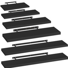 Floating Shelves  Shelf Wall Bookshelf Simple to Install Display Storage Rack