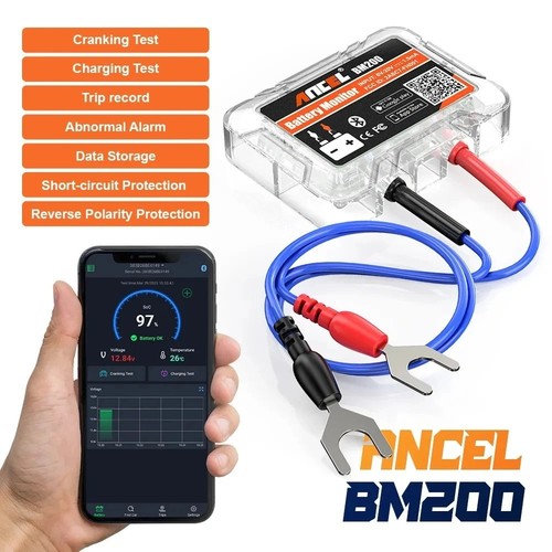 Bm6 ancel bm200 car - bm200, battery