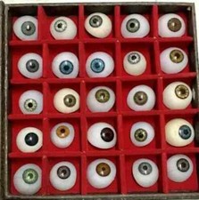 Human Prosthetic Eye ~ Antique