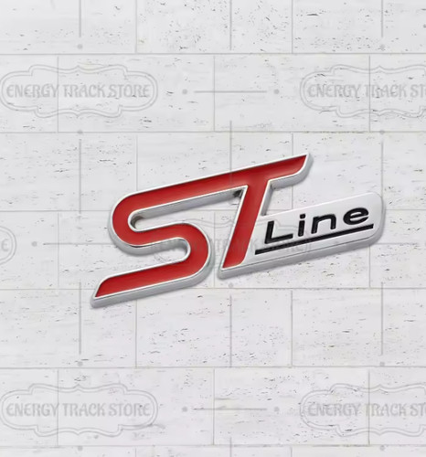 Silver red line metal rear - red,