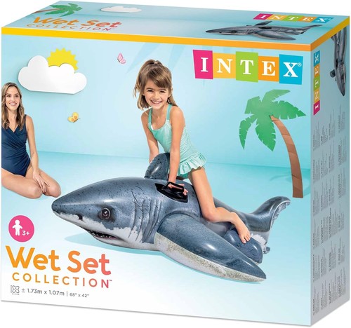 Inflatable great white shark - great,