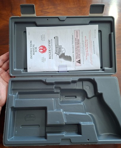 Ruger gp100 plastic hard case - ruger,