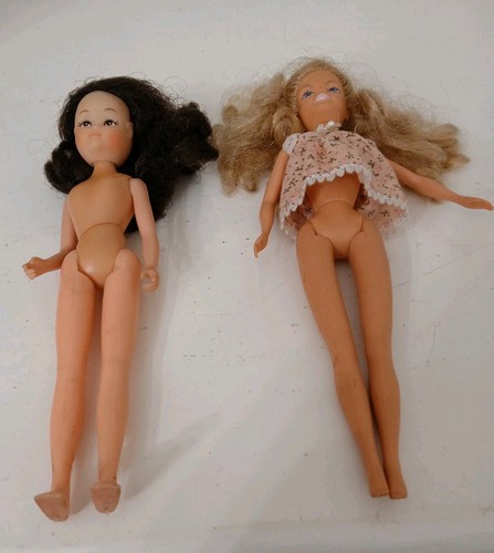 Two vintage hornby dolls - two,
