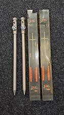 2× JAG Products Adjustable Head Banksticks NEW 10" 255mm (25.5cm) Carp Fishing