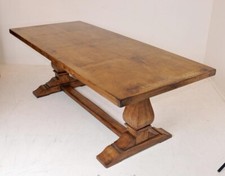 Oak Refectory Table Trestle