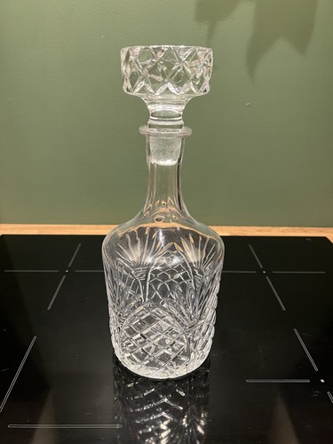 Crystal decanter vintage - crystal, decanter,