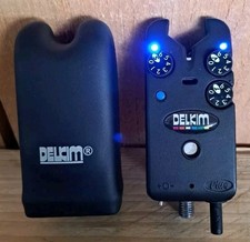 Delkim Tx-i Plus BLUE / BLUE Carp Bite Alarms Radio Controlled Carp Fishing Carp Eel