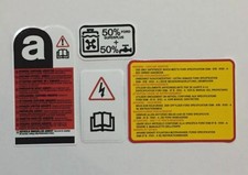 Ford Capri, 2.8i engine decal sticker kit 