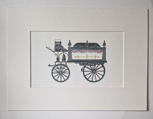 Parry horse drawn hearse - parry,