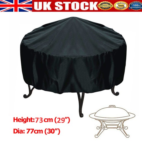 30in waterproof fire pit - fire, cover
