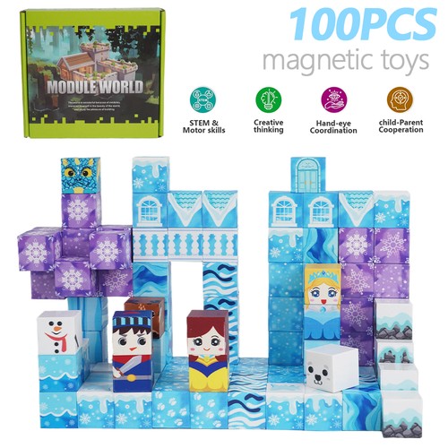 Magnetic blocks building toys - magnetic,