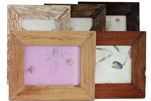 Rustic handmade wooden picture