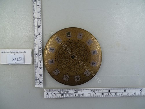 Brass dial anno 1750 gravity - dial,