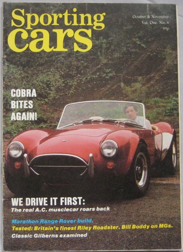 Sporting cars magazine - sporting,