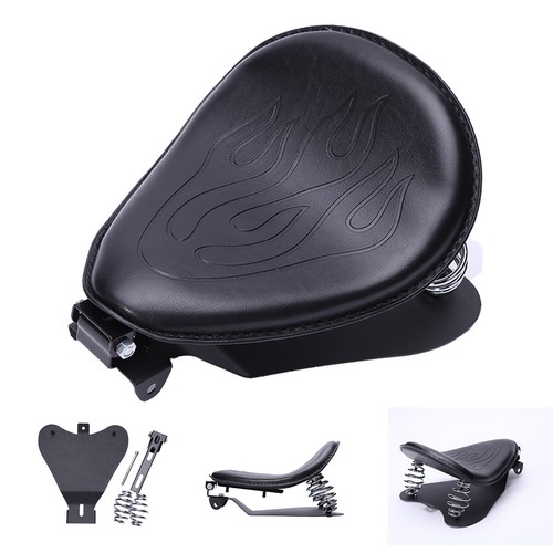 Motorcycle solo seat - motorcycle, spring