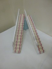 2 wooden stairs for a dolls