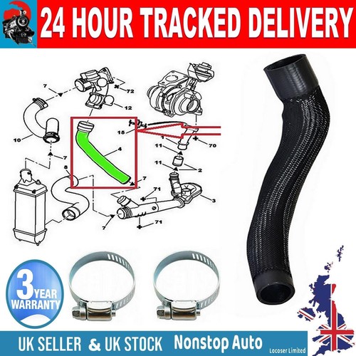 Turbo intercooler hose - hose, pipe
