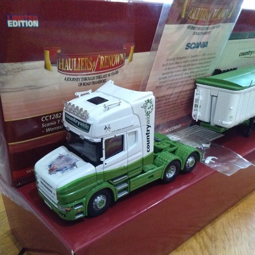 Corgi scania cab tipper - corgi, t