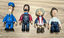 Postman Pat Mini 6-7cm Poseable Figures -Pat, Ben Taylor, Mrs Goggins, Ted Glen