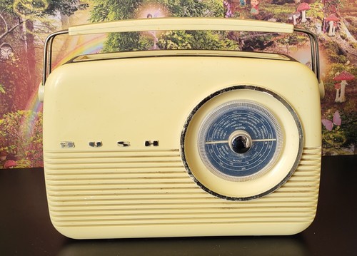 Bush tr82blu transistor radio - bush,