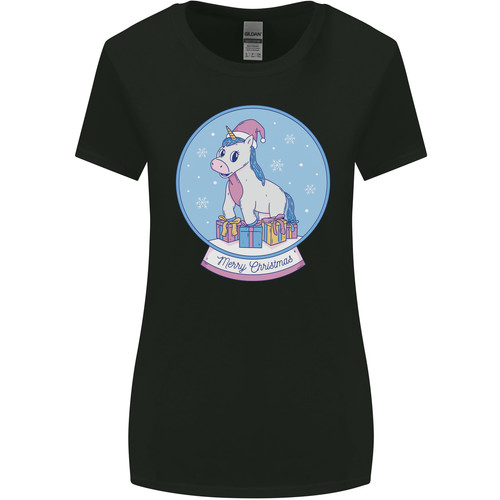 Christmas unicorn snow globe - christmas,
