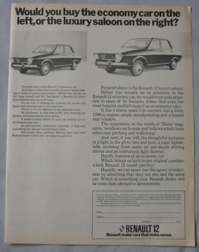 1975 renault original - renault, 12