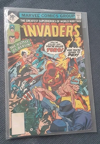 Invaders vintage marvel - invaders,