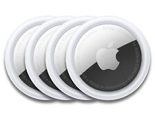 Paquete de 4 rastreador de ubicación original Apple AirTag Silver Grado bueno