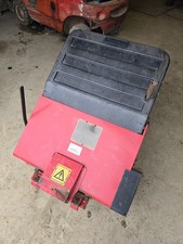 Westwood s1300 Ride On Mower Back Grass Leaf Powered Sweeper Collector bag Box