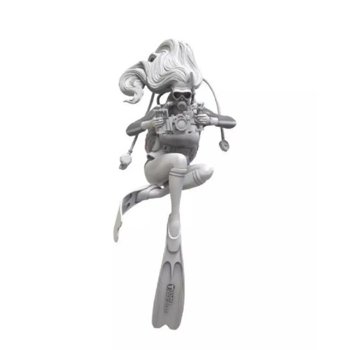 Resin model kit modern - resin,