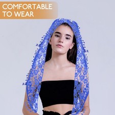  Lace Shawl Fringe Scarf Lace