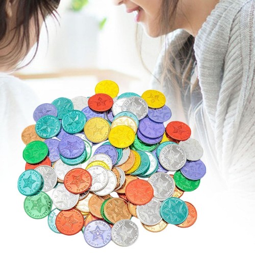 Toy coins treasure - coins, chest