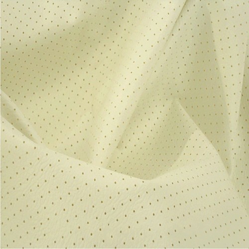 Cream perforated headliner - perforated,