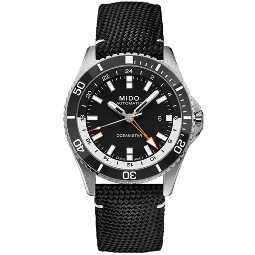 Mido ocean star gmt 44mm - ocean, black