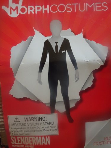Morph costume slenderman kids - slenderman,