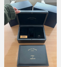 FRANK MULLER INDIANA POUS 10000 H CC WATCH BOX, CERT HOLDER GI141