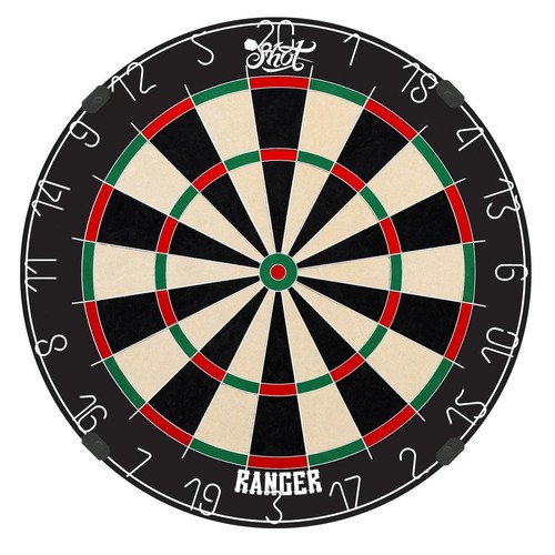 Shot ranger bristle dartboard - ranger,
