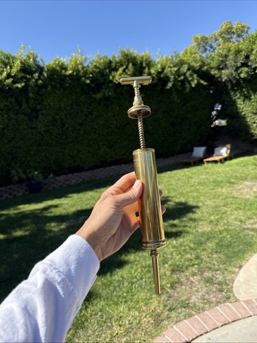 Restored antique brass - brass, 5oz