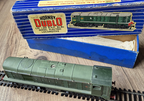 Boxed hornby dublo rail - dublo, l30
