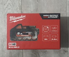 Milwaukee M18 5.5Ah High