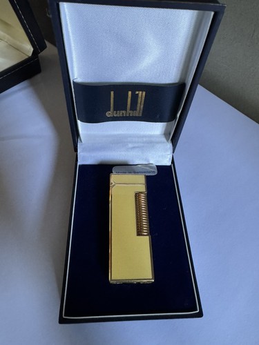 Dunhill rollagas lighter 18ct - lighter,