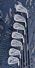 7 MACGREGOR MC501 OVERSIZE IRONS 5-SW GRAPHITE REG FLEX  SHAFTS, STANDARD LENGTH