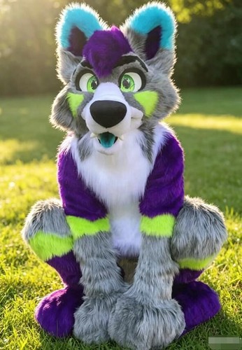 Long fur husky - husky, fox