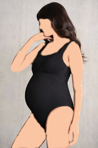 Seraphine black textured - black,