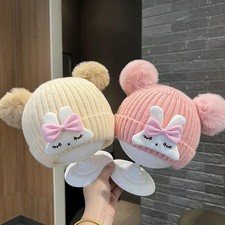 Rabbit Baby Beanie Cap Woolen
