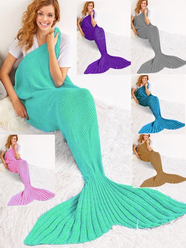 Mermaid tail blanket handmade - tail,