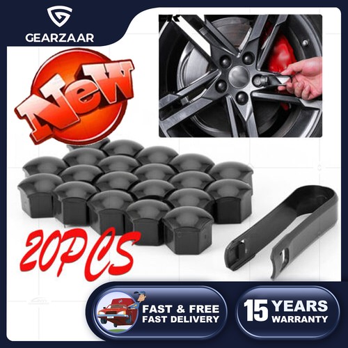 20x wheel nut caps bolt - bolt, covers