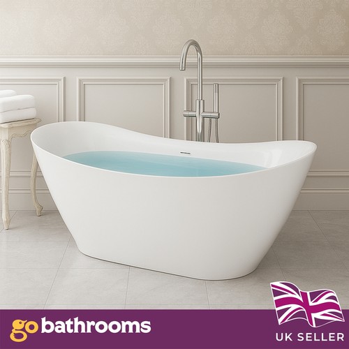Freestanding double ended bath - freestanding,