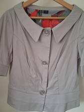 Per Una Size 10 Silver Grey